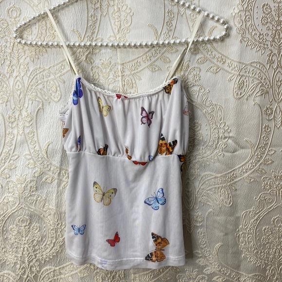 sweet lilac Tops - Butterfly top